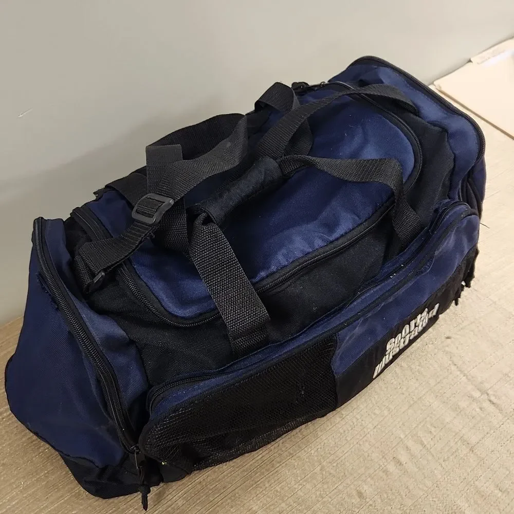 Vintage Sports Illustrated Duffle Bag